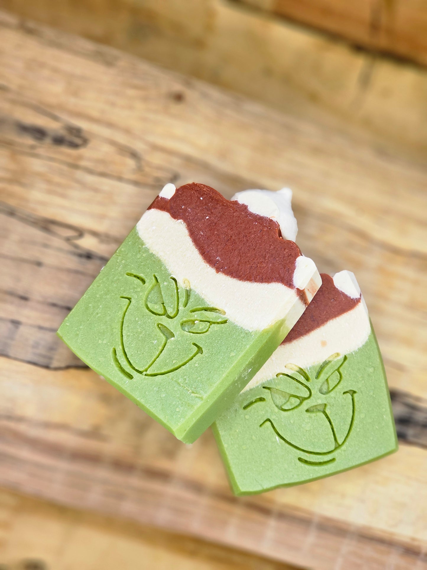 Grinch soap