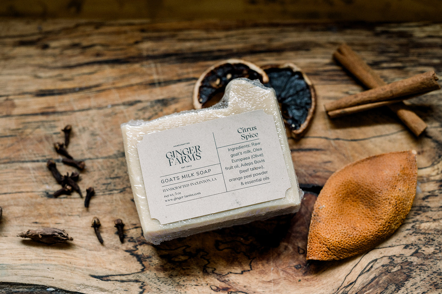 Sweet Orange & Frankincense Soap