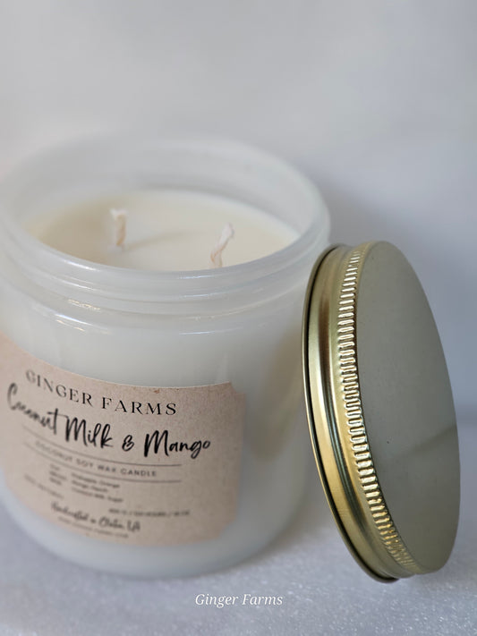 Coconut Milk & Mango Candle Jar