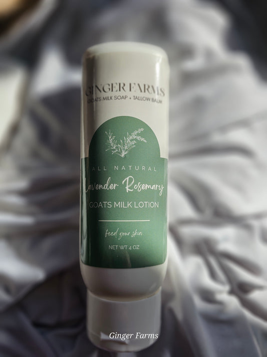 Goat milk lotion