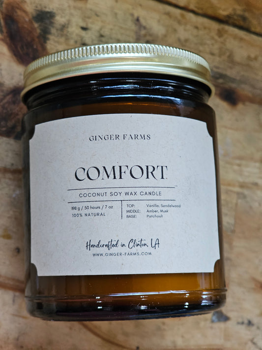 *Sandalwood Vanilla Candle Jar